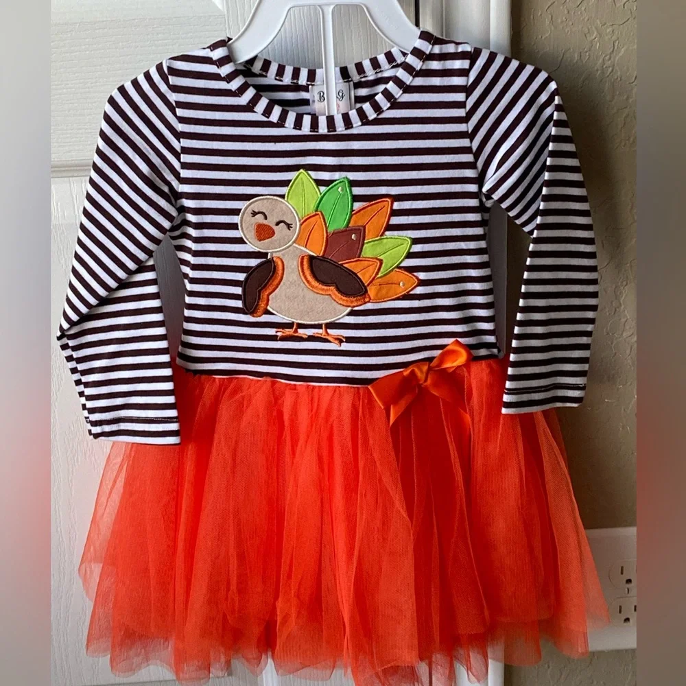 Toddler dress for Thanksgiving - Picture 1 of 2